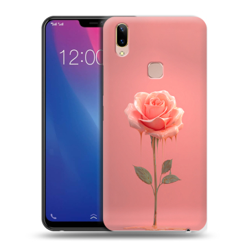 Силиконовый чехол на Vivo Y85 с принтом Розовая роза Силиконовый чехол на Vivo Y85 с принтом Розовая роза