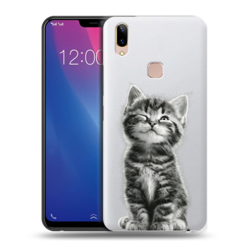 Силиконовый чехол на Vivo Y85 с принтом Котенок