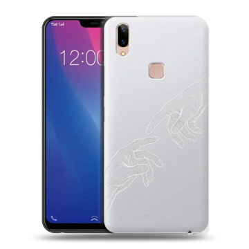 Силиконовый чехол на Vivo Y85 с принтом Сотворение мира Силиконовый чехол на Vivo Y85 с принтом Сотворение мира