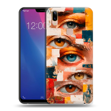 Силиконовый чехол на Vivo Y85 с принтом Модный принт Силиконовый чехол на Vivo Y85 с принтом Модный принт