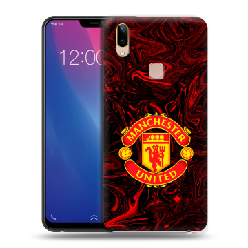 Силиконовый чехол на Vivo Y85 с принтом Manchester United Силиконовый чехол на Vivo Y85 с принтом Manchester United