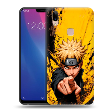 Силиконовый чехол на Vivo Y85 с принтом Naruto Наруто
