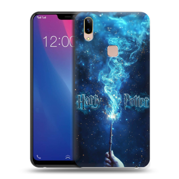 Силиконовый чехол на Vivo Y85 с принтом Harry Potter Гарри Поттер