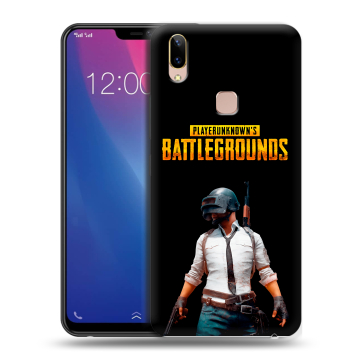Силиконовый чехол на Vivo Y85 с принтом PUGB ПАГБ