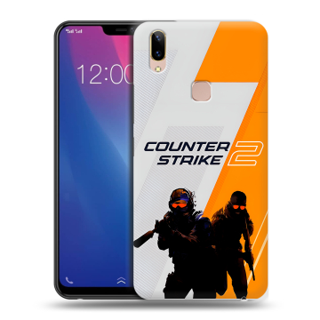 Силиконовый чехол на Vivo Y85 с принтом Counter Strike