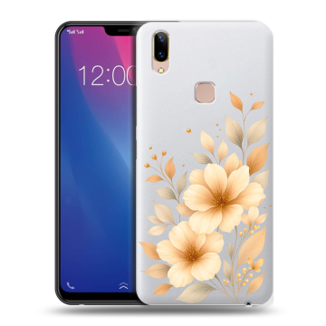 Силиконовый чехол на Vivo Y85 с принтом для девушки Силиконовый чехол на Vivo Y85 с принтом для девушки