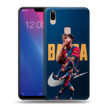 Силиконовый чехол на Vivo Y85 с принтом Барселона Barca Yamal 