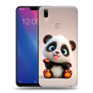 Силиконовый чехол на Vivo Y85 с принтом милая панда