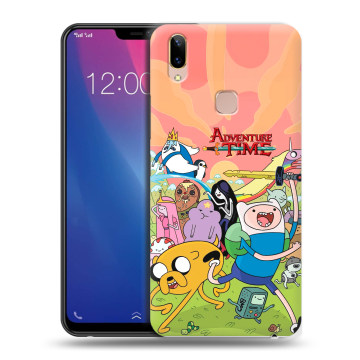Силиконовый чехол на Vivo Y85 с принтом Adventure time Время приключений Силиконовый чехол на Vivo Y85 с принтом Adventure time Время приключений