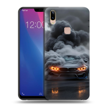 Силиконовый чехол на Vivo Y85 с принтом BMW БМВ