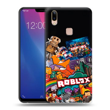 Силиконовый чехол на Vivo Y85 с принтом Roblox Роблокс Силиконовый чехол на Vivo Y85 с принтом Roblox Роблокс
