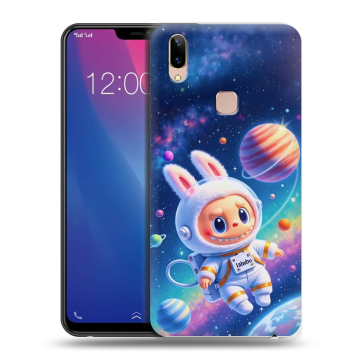 Силиконовый чехол на Vivo Y85 с принтом Labubu Лабубу