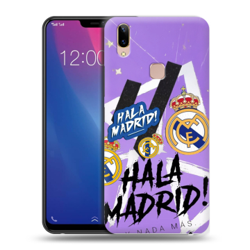 Силиконовый чехол на Vivo Y85 с принтом Real Madrid Реал Мадрид