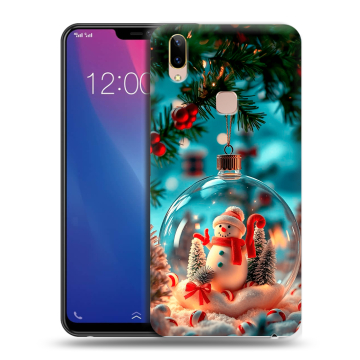 Силиконовый чехол на Vivo Y85 с принтом Новый год Силиконовый чехол на Vivo Y85 с принтом Новый год