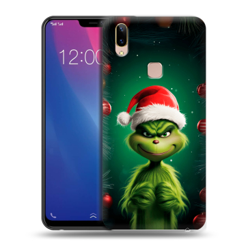 Силиконовый чехол на Vivo Y85 с принтом Гринч Новый год Рождество Силиконовый чехол на Vivo Y85 с принтом Гринч Новый год Рождество