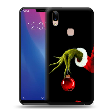 Силиконовый чехол на Vivo Y85 с принтом Новый год Гринч Силиконовый чехол на Vivo Y85 с принтом Новый год Гринч