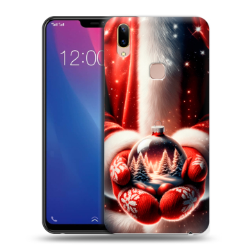 Силиконовый чехол на Vivo Y85 с принтом Новый год Силиконовый чехол на Vivo Y85 с принтом Новый год