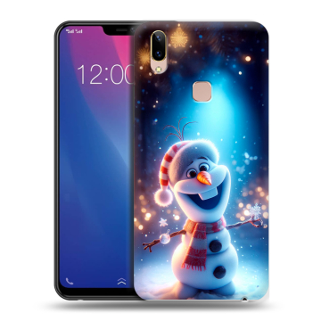 Силиконовый чехол на Vivo Y85 с принтом Новый год Силиконовый чехол на Vivo Y85 с принтом Новый год