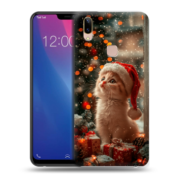 Силиконовый чехол на Vivo Y85 с принтом Новый год Силиконовый чехол на Vivo Y85 с принтом Новый год