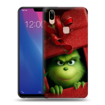 Силиконовый чехол на Vivo Y85 с принтом Новый год Силиконовый чехол на Vivo Y85 с принтом Новый год
