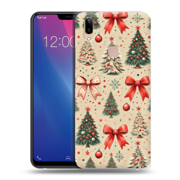 Силиконовый чехол на Vivo Y85 с принтом Новый год Силиконовый чехол на Vivo Y85 с принтом Новый год