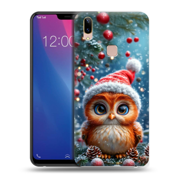 Силиконовый чехол на Vivo Y85 с принтом Новый год