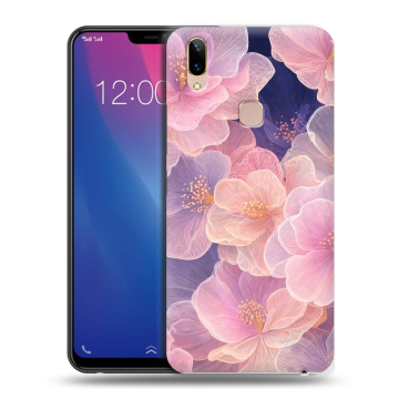 Силиконовый чехол на Vivo Y85 с принтом женский Силиконовый чехол на Vivo Y85 с принтом женский