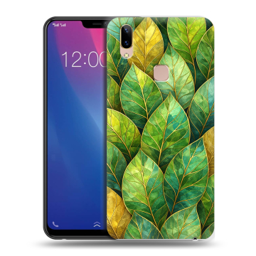 Силиконовый чехол на Vivo Y85 с принтом женский