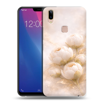 Силиконовый чехол на Vivo Y85 с принтом женский