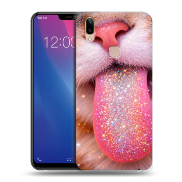 Силиконовый чехол на Vivo Y85 с принтом для девочек