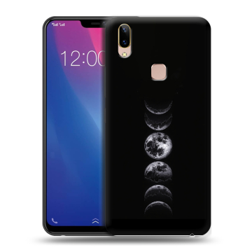 Силиконовый чехол на Vivo Y85 с принтом женский