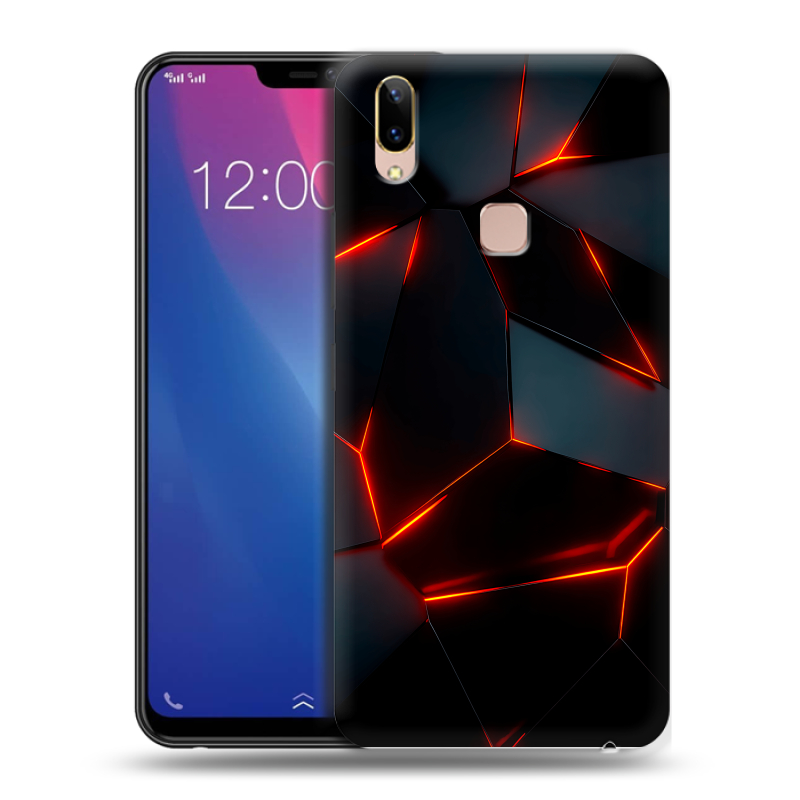 Силиконовый чехол на Vivo Y85 с принтом Яркие абстракции Силиконовый чехол на Vivo Y85 с принтом Яркие абстракции