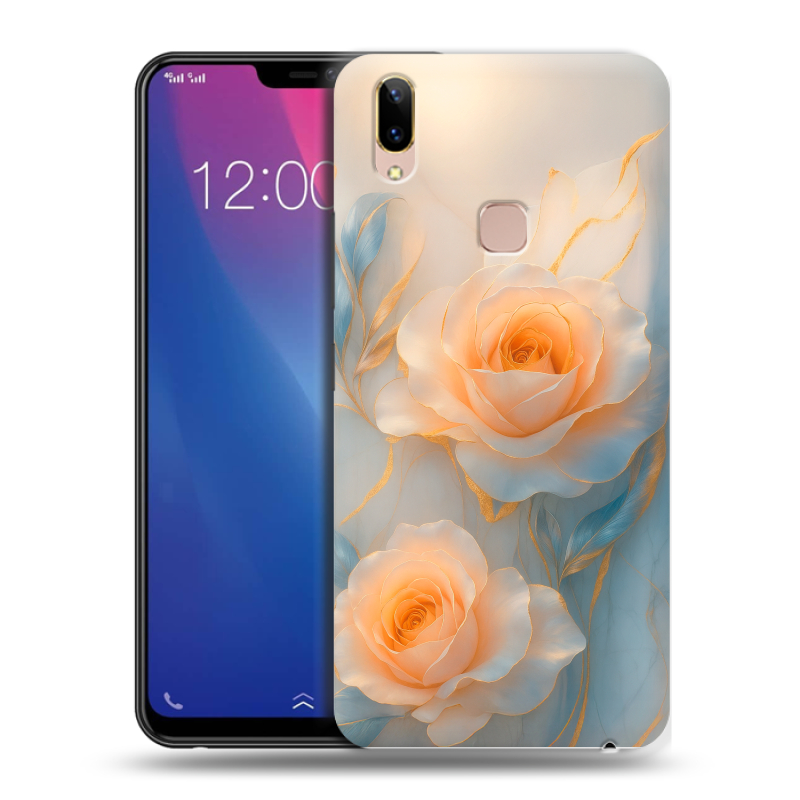 Силиконовый чехол на Vivo Y85 с принтом Женский Силиконовый чехол на Vivo Y85 с принтом Женский