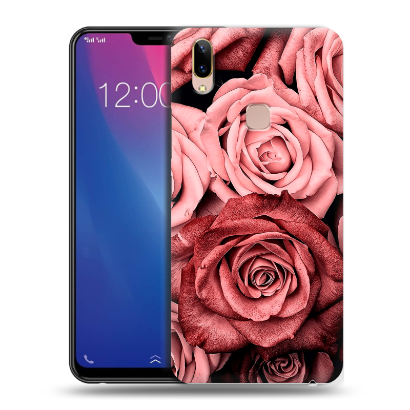 Силиконовый чехол на Vivo Y85 с принтом Цветы розы Силиконовый чехол на Vivo Y85 с принтом Цветы розы