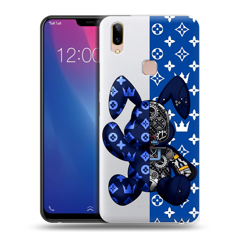 Силиконовый чехол на Vivo Y85 с принтом Луи робот Силиконовый чехол на Vivo Y85 с принтом Луи робот