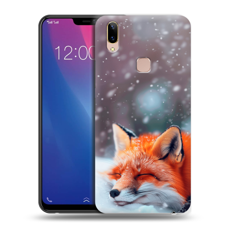 Силиконовый чехол на Vivo Y85 с принтом лиса Силиконовый чехол на Vivo Y85 с принтом лиса
