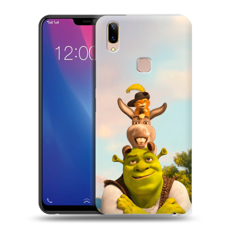 Силиконовый чехол на Vivo Y85 с принтом Шрек Shrek Силиконовый чехол на Vivo Y85 с принтом Шрек Shrek