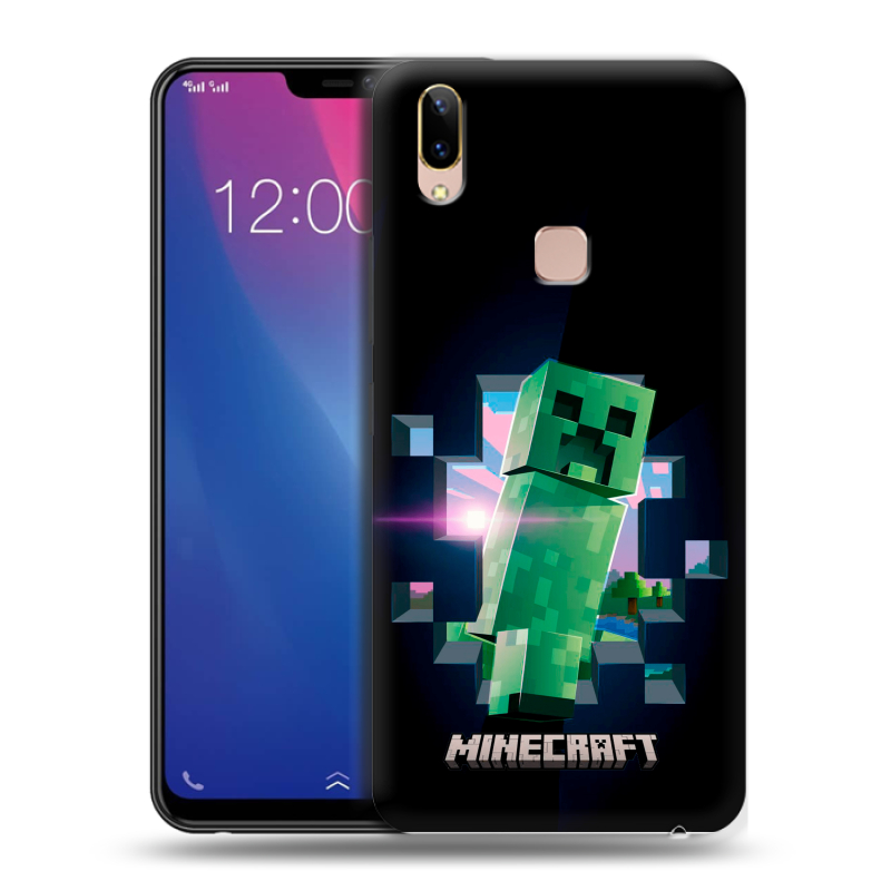Силиконовый чехол на Vivo Y85 с принтом Майнкрафт Minecraft Силиконовый чехол на Vivo Y85 с принтом Майнкрафт Minecraft