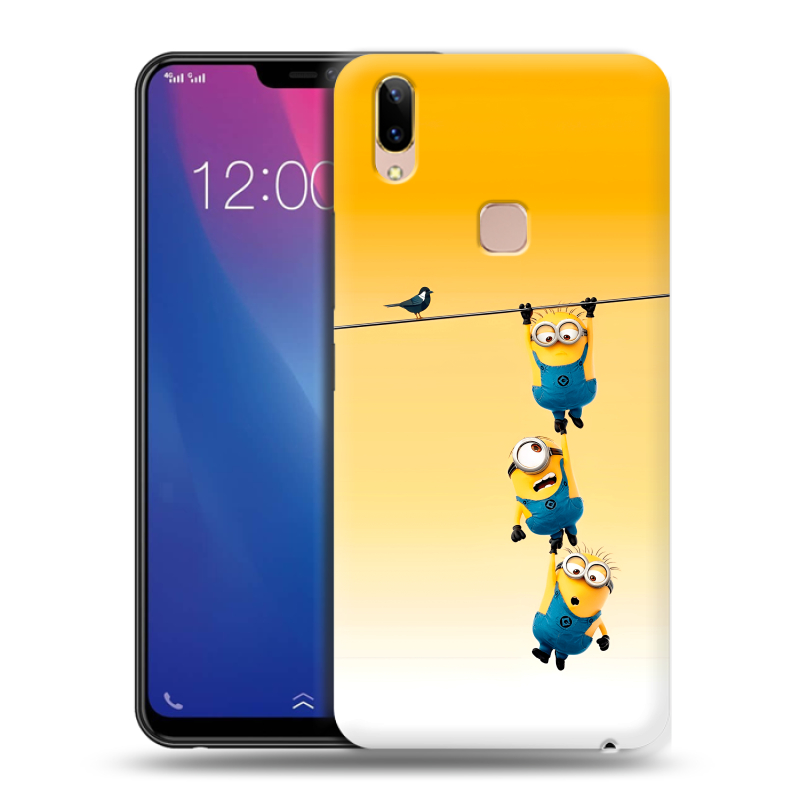Силиконовый чехол на Vivo Y85 с принтом Миньоны Силиконовый чехол на Vivo Y85 с принтом Миньоны