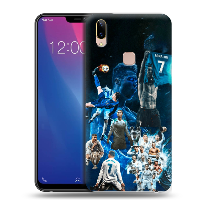 Силиконовый чехол на Vivo Y85 с принтом Реал Роналдо Силиконовый чехол на Vivo Y85 с принтом Реал Роналдо