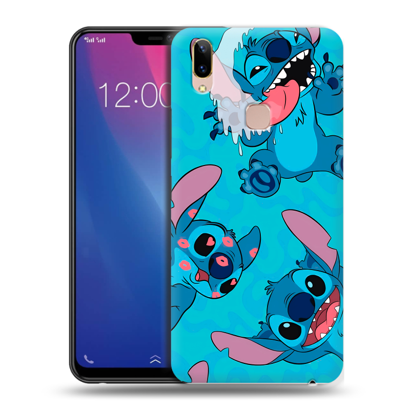 Силиконовый чехол на Vivo Y85 с принтом Лило и Стич Силиконовый чехол на Vivo Y85 с принтом Лило и Стич