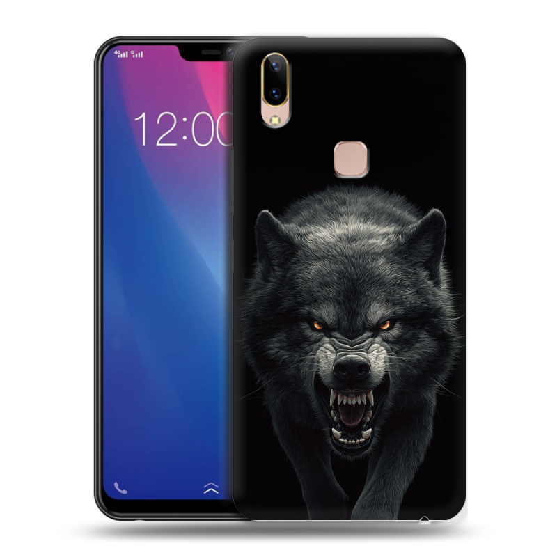 Силиконовый чехол на Vivo Y85 с принтом Волк Силиконовый чехол на Vivo Y85 с принтом Волк
