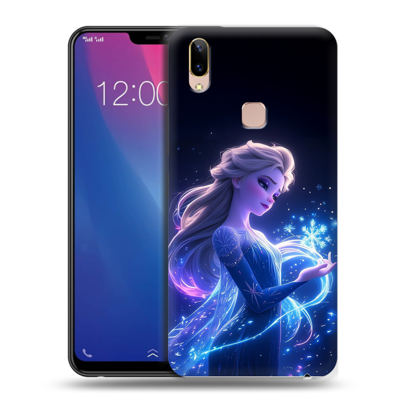 Силиконовый чехол на Vivo Y85 с принтом Холодное сердце Frozen Силиконовый чехол на Vivo Y85 с принтом Холодное сердце Frozen