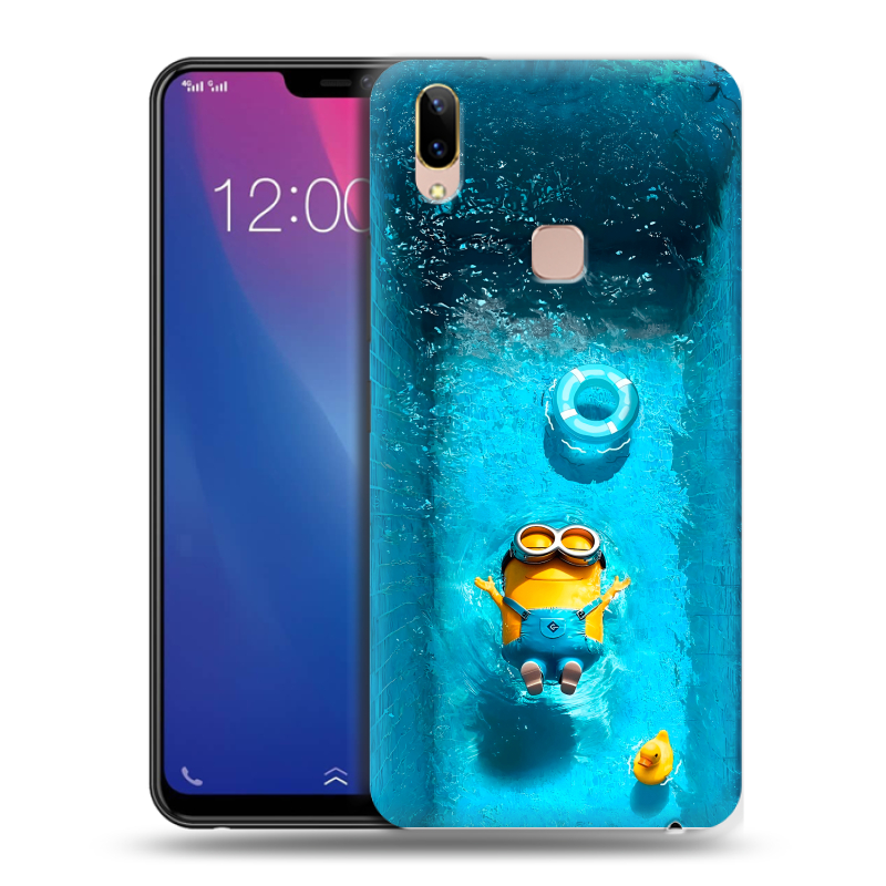 Силиконовый чехол на Vivo Y85 с принтом Миньоны Силиконовый чехол на Vivo Y85 с принтом Миньоны