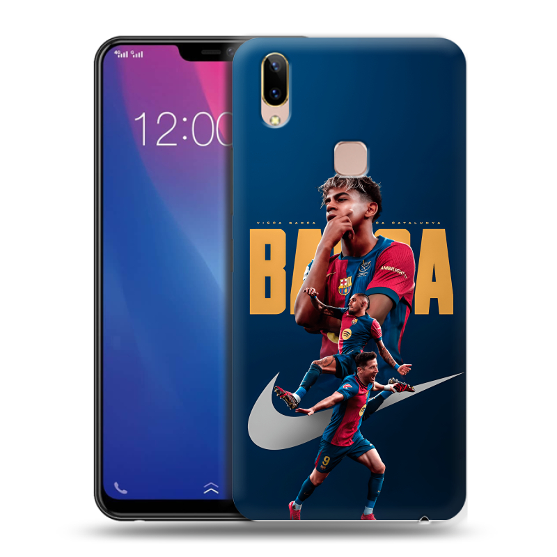 Силиконовый чехол на Vivo Y85 с принтом Барселона Barca Yamal Силиконовый чехол на Vivo Y85 с принтом Барселона Barca Yamal