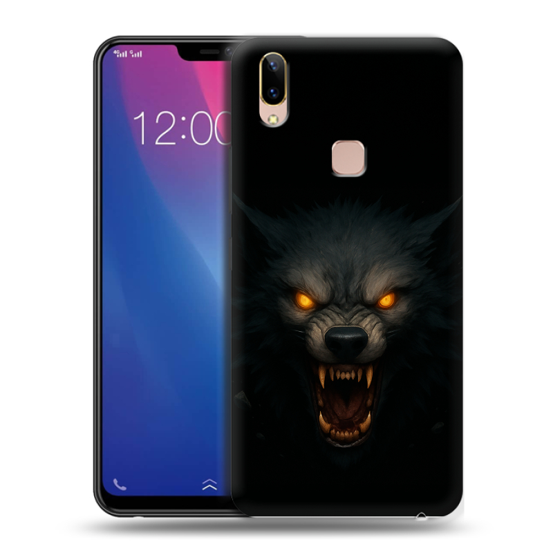 Силиконовый чехол на Vivo Y85 с принтом Волк Силиконовый чехол на Vivo Y85 с принтом Волк