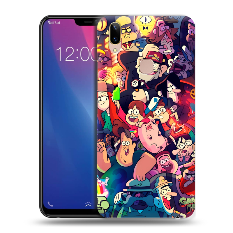 Силиконовый чехол на Vivo Y85 с принтом Gravity Falls Гравити Фолз Силиконовый чехол на Vivo Y85 с принтом Gravity Falls Гравити Фолз