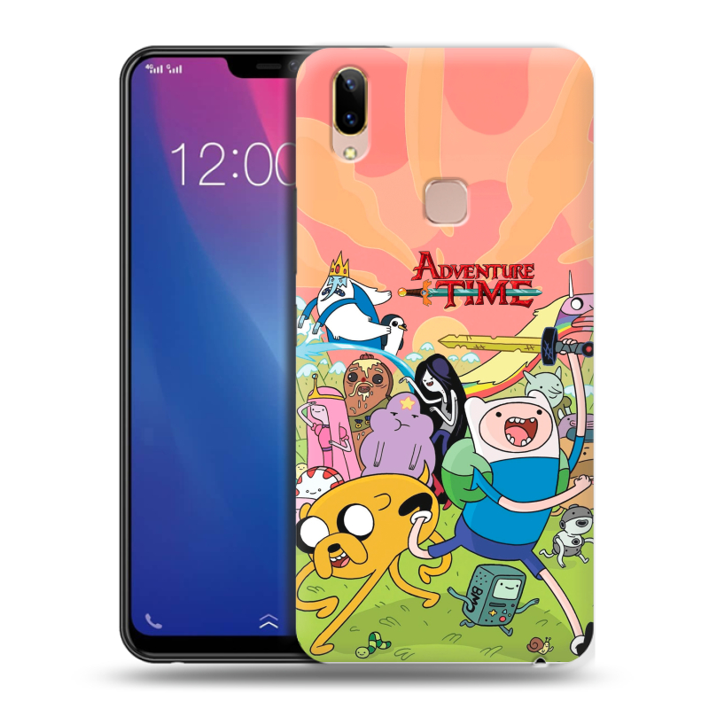 Силиконовый чехол на Vivo Y85 с принтом Adventure time Время приключений Силиконовый чехол на Vivo Y85 с принтом Adventure time Время приключений