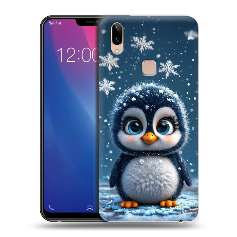 Силиконовый чехол на Vivo Y85 с принтом Новый год Силиконовый чехол на Vivo Y85 с принтом Новый год