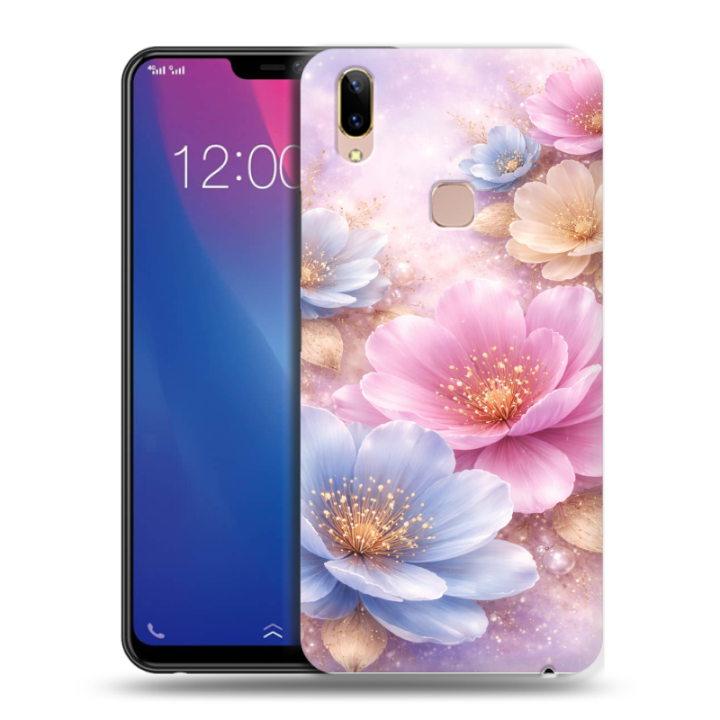 Силиконовый чехол на Vivo Y85 с принтом женский Силиконовый чехол на Vivo Y85 с принтом женский